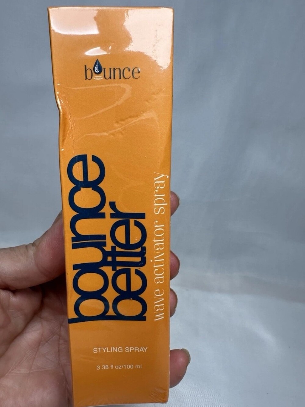 Bounce Better Wave Clumping Moisturizing  Styler Spray - Orange 5.07 Oz NEW